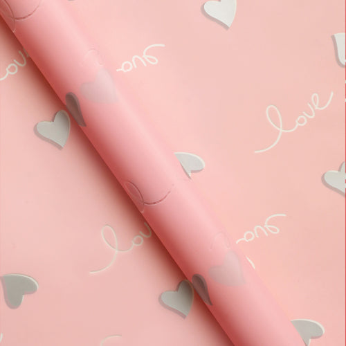 Papel Coreano Modelo Corazón Neón