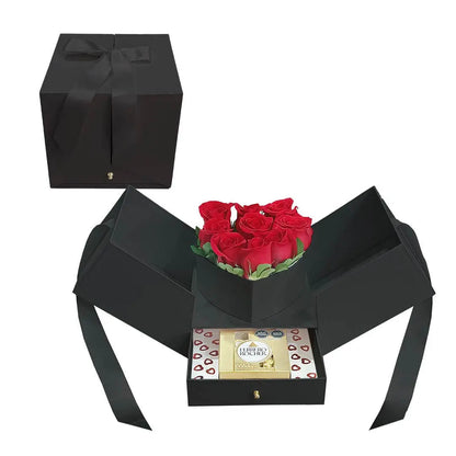 Caja Sorpresa "Forma de Corazon" con Gaveta