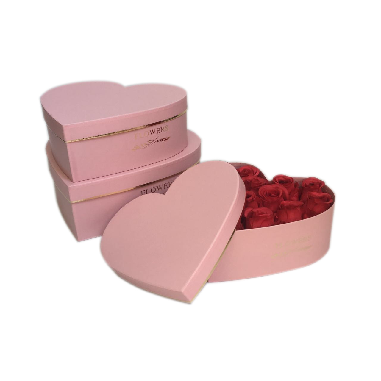 Set de 3 Corazones