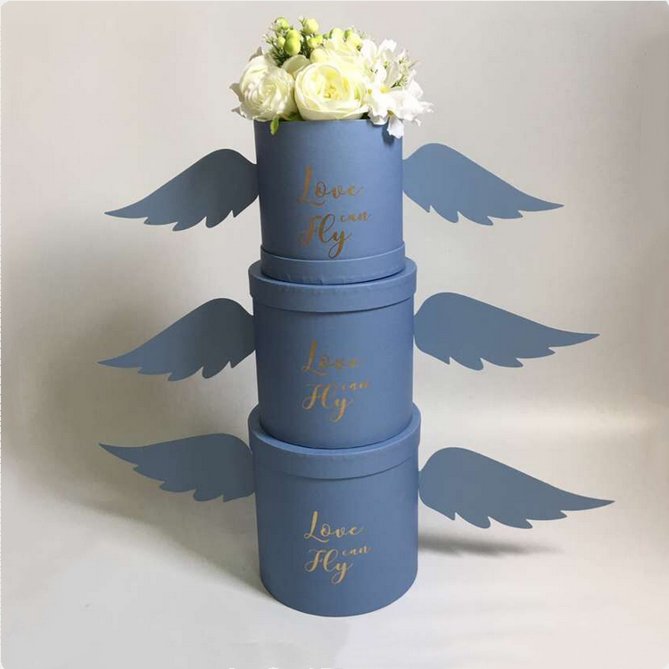 Set de 3 Cajas con Alas "Fly Love"