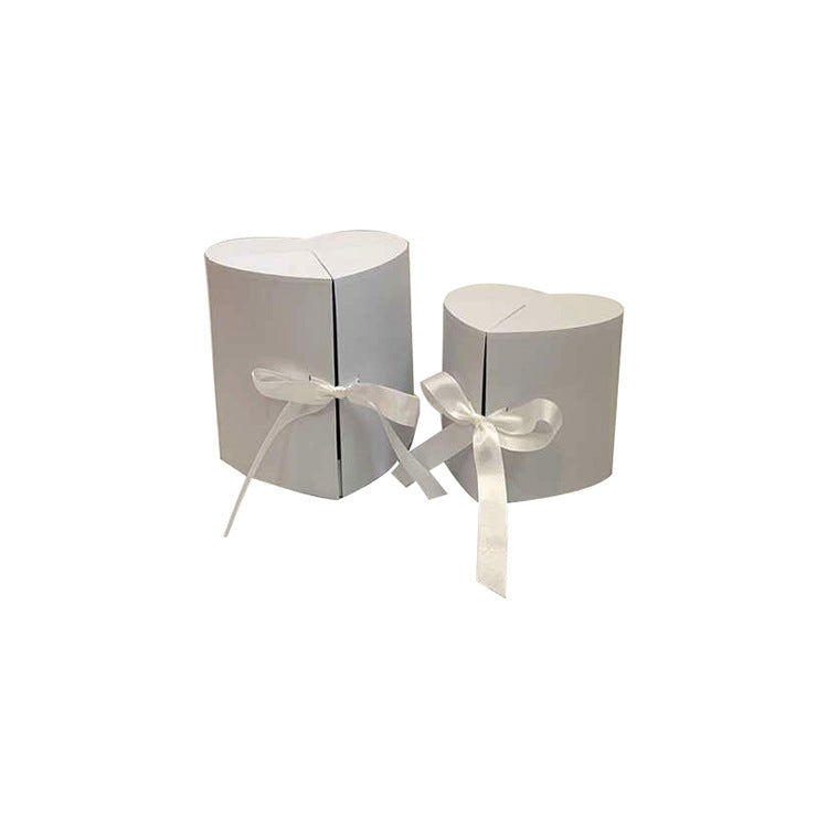 Set de 2 Caja de Corazón con Lazo