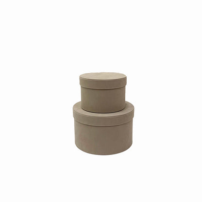 Set de 2 Cajas bajas Velvet