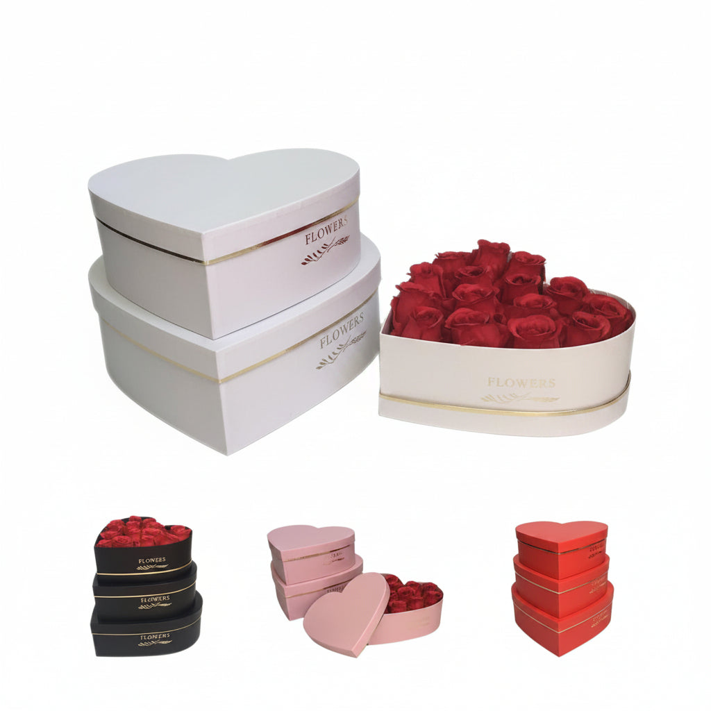 Set de 3 Corazones