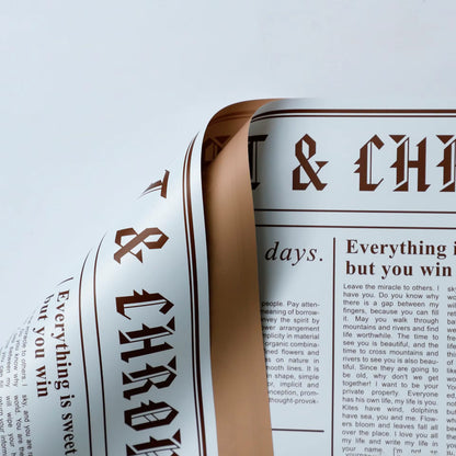 Papel Coreano "Periódico"