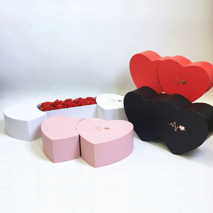 Cajas Doble Corazón Deslizantes 💖