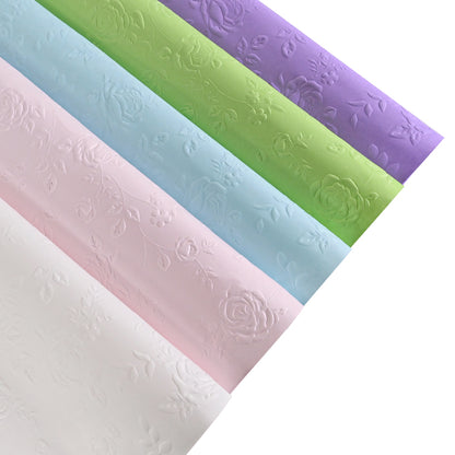 Papel Coreano "Relieve de Rosas"