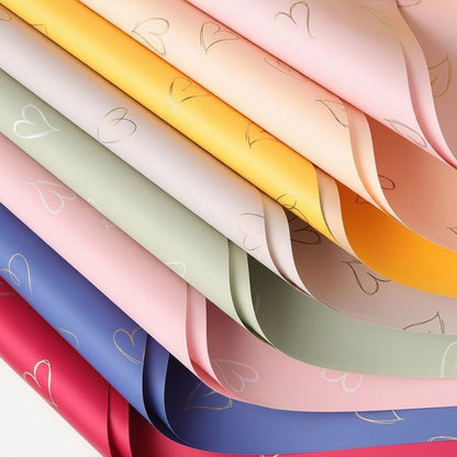 Papel Coreano Modelo "Corazoncitos" 💖✨