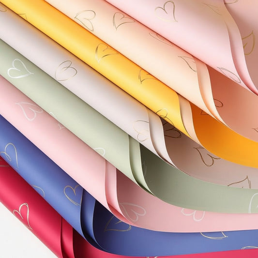 Papel Coreano Modelo "Corazoncitos" 💖✨