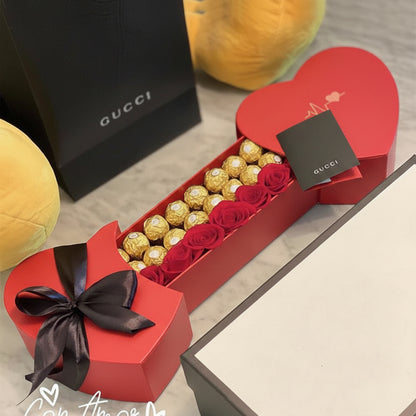 Cajas Doble Corazón Deslizantes 💖