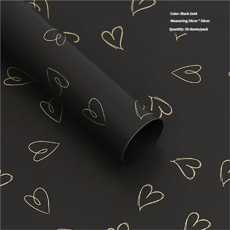 Papel Coreano Modelo "Corazoncitos" 💖✨