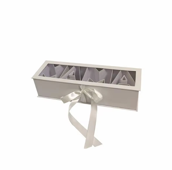 Caja  "MAMA" con Ventana 👩👦💝