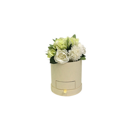 Caja Circular con Gaveta Secreta 🎁