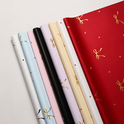 Papel Coreano Lazos Dorados 🎀✨