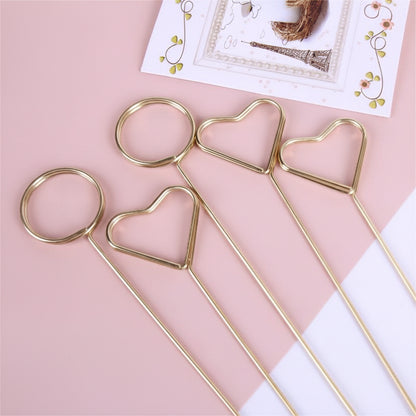 Portatarjetas de Metal Dorado 💐✨