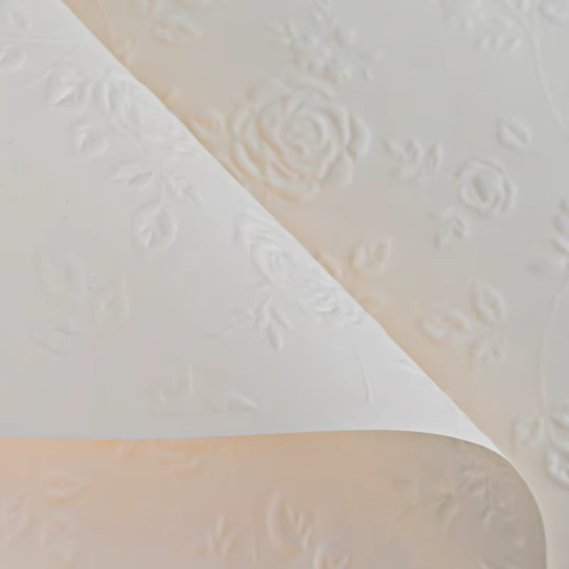 Papel Coreano "Relieve de Rosas"