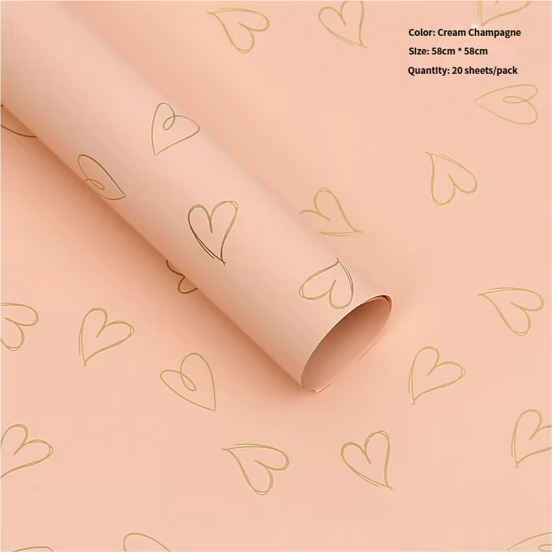 Papel Coreano Modelo "Corazoncitos" 💖✨