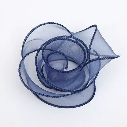 Cinta de Organza / Rollo 4 cm * 9 yardas