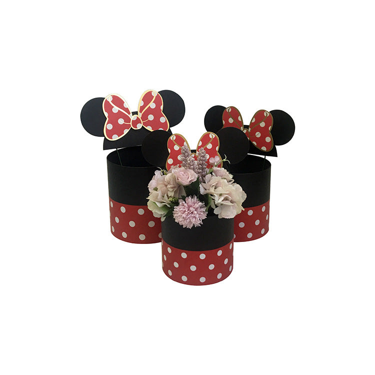 Set de 3 Cajas Circulares Minnie🎀