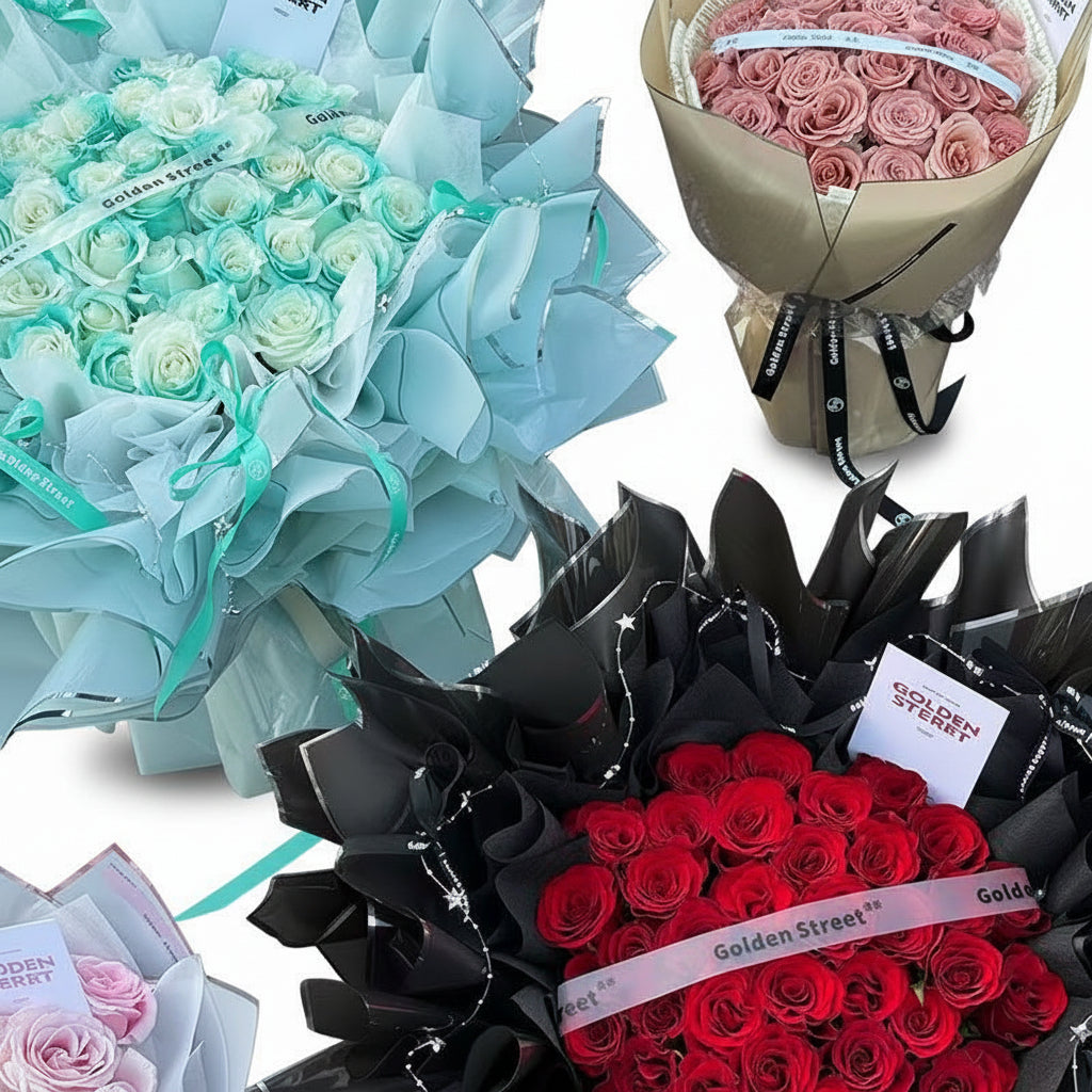 Papel Coreano Modelo "Borde Plateado"💐