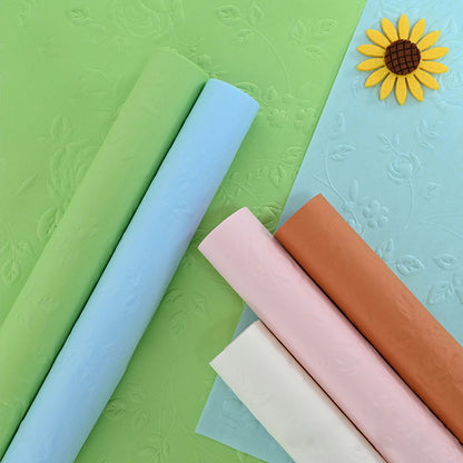 Papel Coreano "Relieve de Rosas"