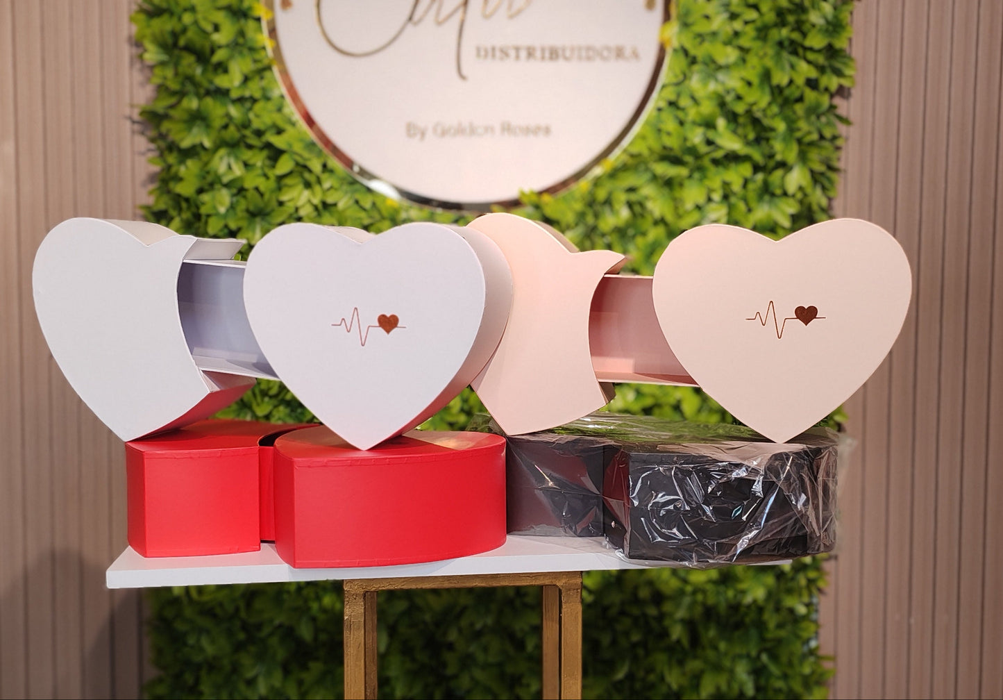 Cajas Doble Corazón Deslizantes 💖
