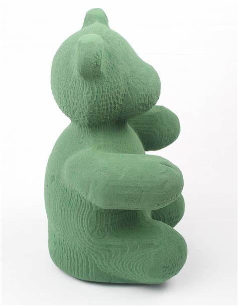 Oso de Espuma Floral 3D 🧸