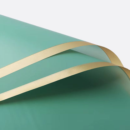 Papel Coreano Borde Dorado