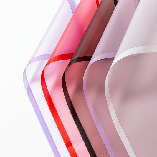 Papel Coreano Modelo "Traslucido con Borde"