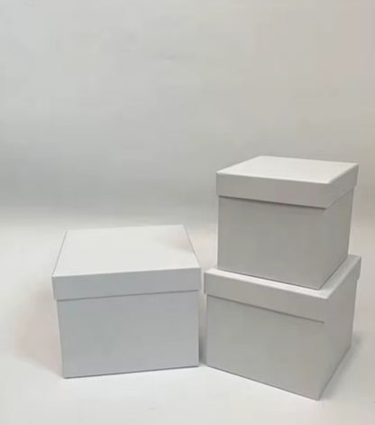 Set de 3 Cajas Cuadradas