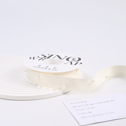 Cinta con Perlas 2.5 cm * 5Y
