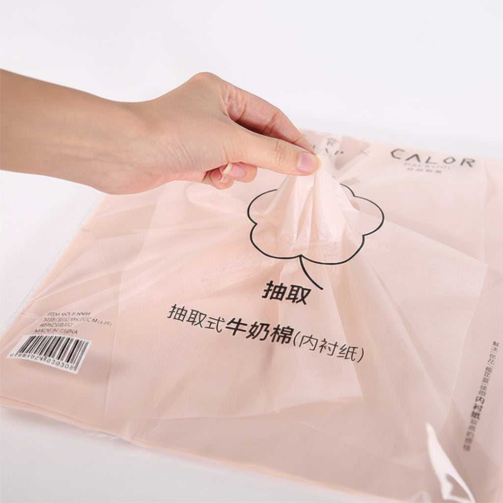 Papel Algodón en paquetes