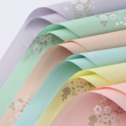 Papel Coreano Modelo "Flores Silvestres"
