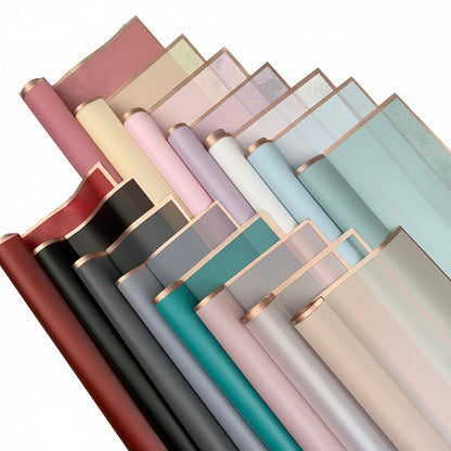 Papel Coreano Borde Dorado