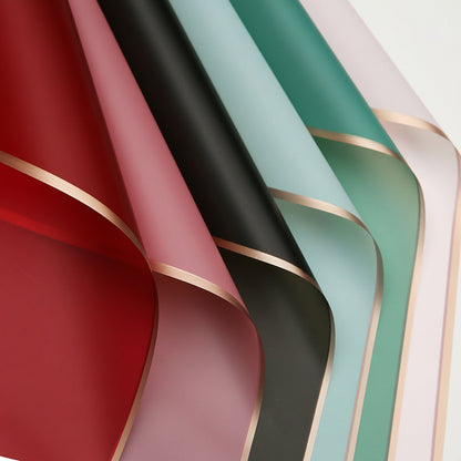 Papel Coreano Borde Dorado